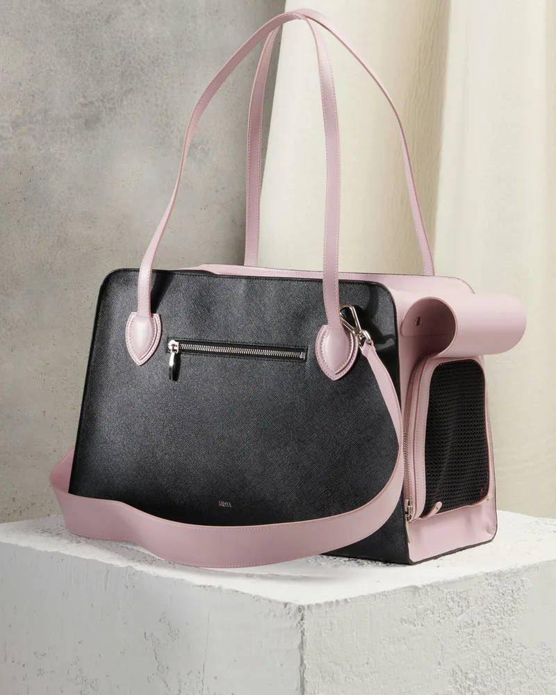 Fendi By The Way Medium, Black and pink