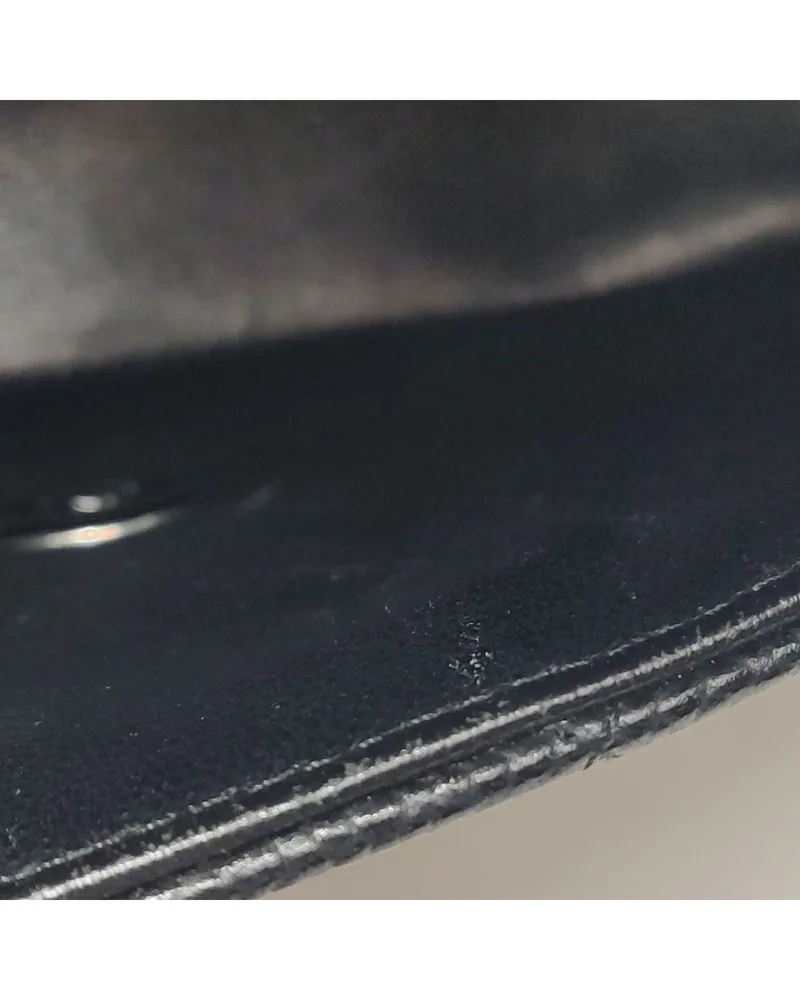 Chanel Classic Flap Large Mini, close up light marks on the lining
