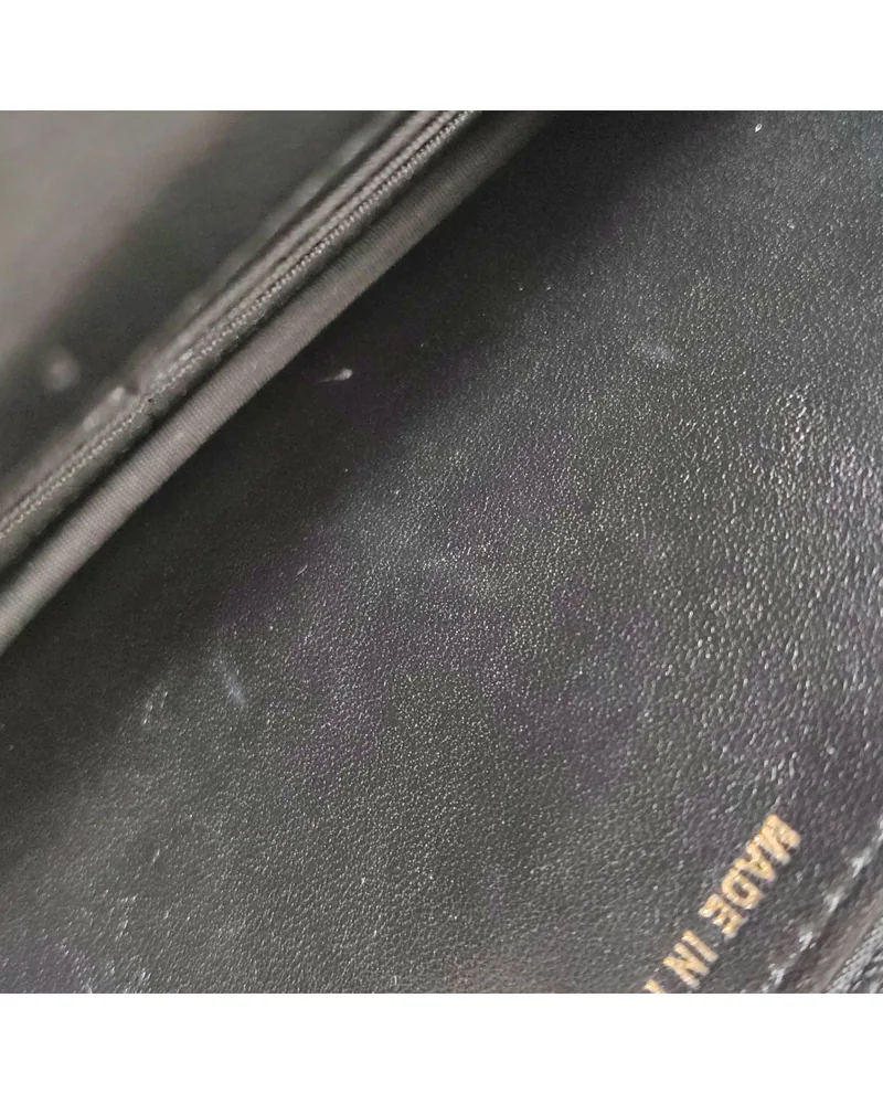 Chanel Trendy CC Wallet on Chain, close up light scratches on the lining