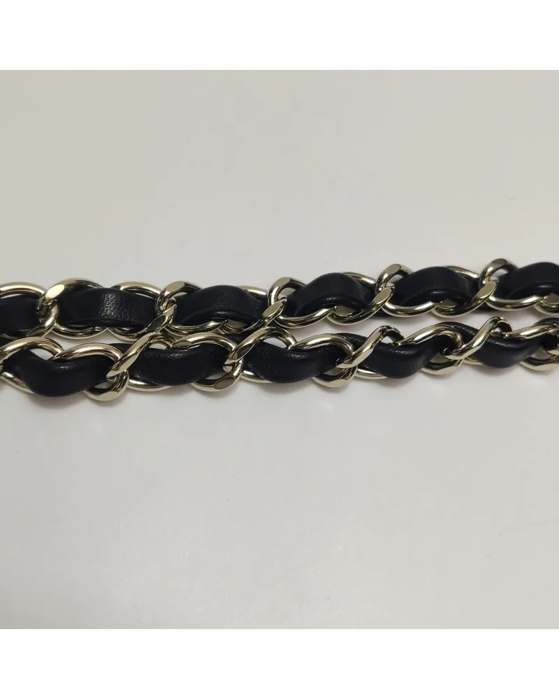 Chanel Classic Flap Large Mini, close up light wear on the strap