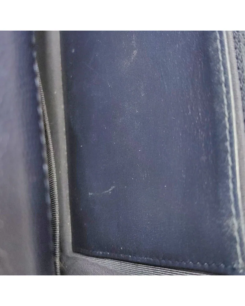 Chanel Classic Wallet on Chain, close up light scratches on the lining
