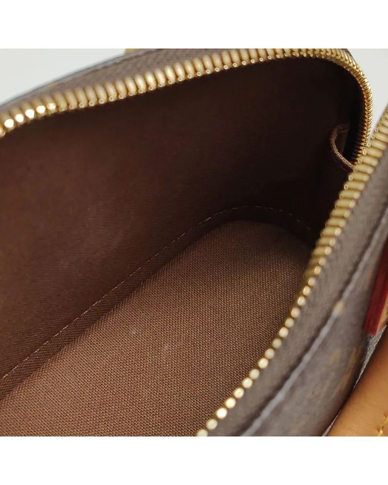 Louis Vuitton Nano Alma, close up light marks on the lining