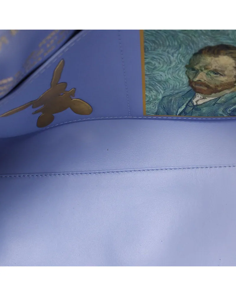 Louis Vuitton Speedy 30, Masters Van Gogh, close up light marks on the lining
