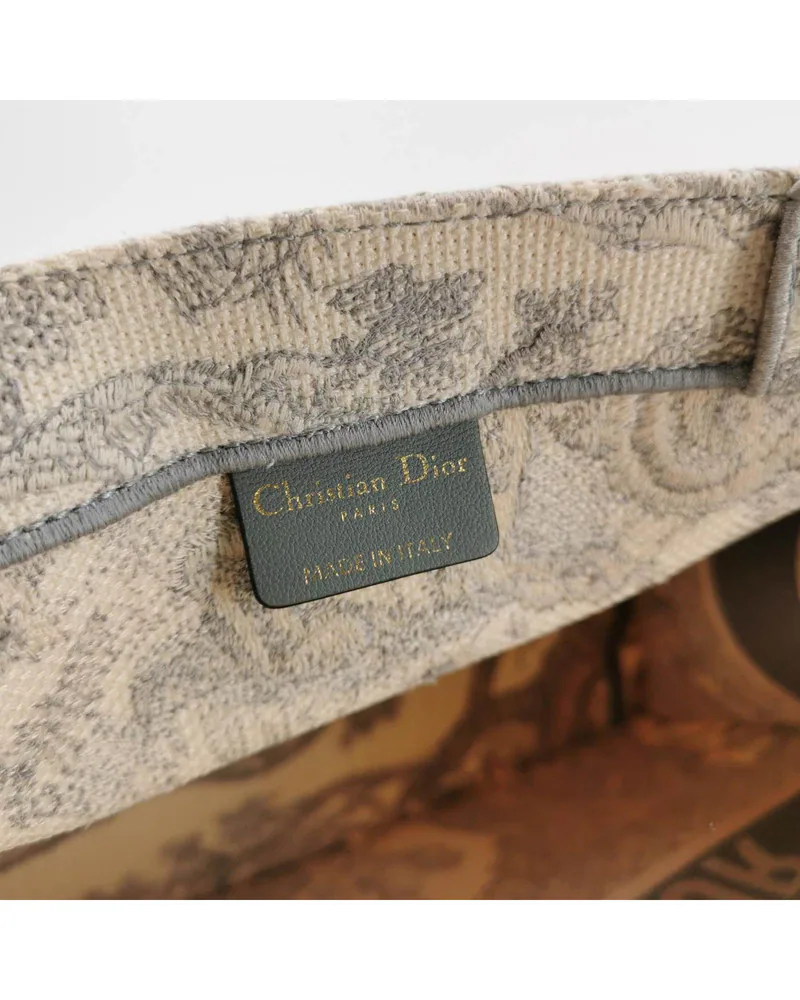 Dior Book Tote Medium, Toile de Jouy, view 8