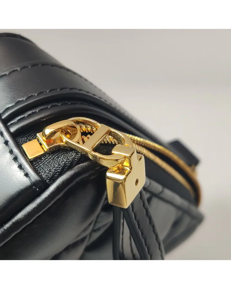 Dior Caro, close up light wear on the hardware