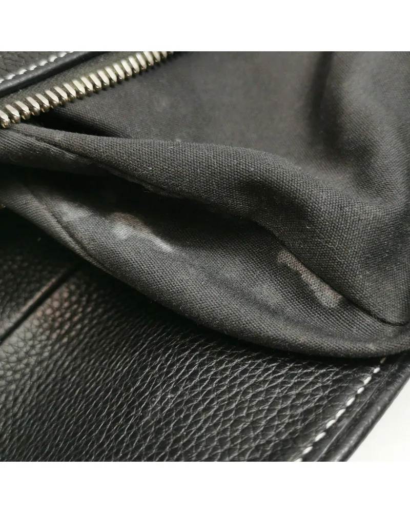 Dior Saddle Bag, sacai Edition, close up moderate marks on the lining