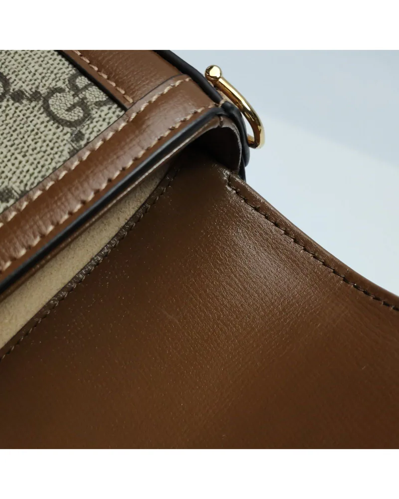 Gucci Horsebit 1955 with Pouch, close up very slight scratches on the lining