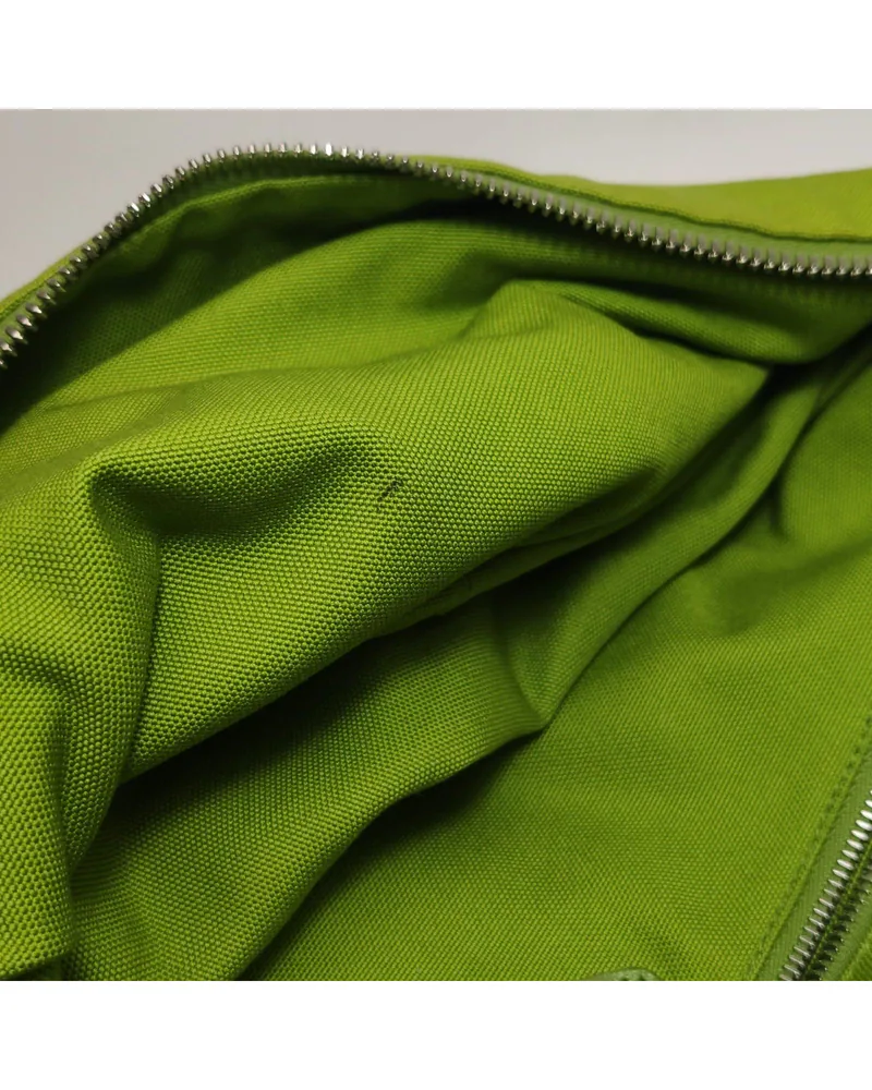 Prada Triangle Bag, close up light marks on the lining