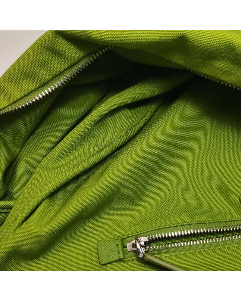 Prada Triangle Bag, close up light marks on the lining