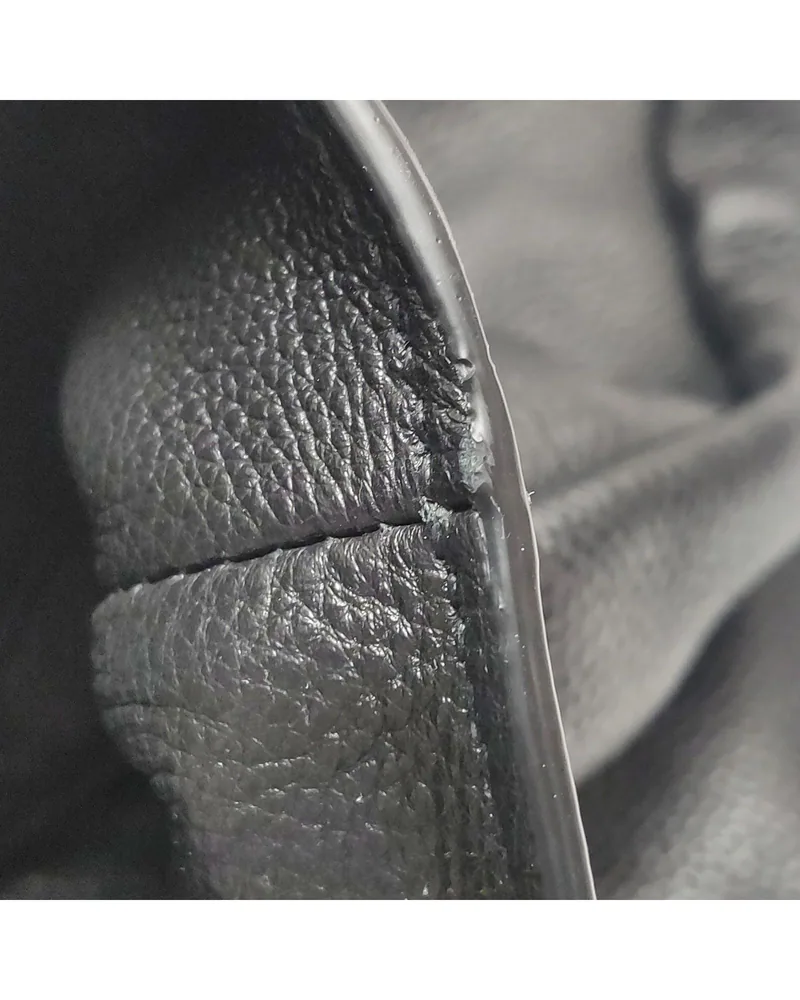Prada Galleria Mini, close up light wear on the lining
