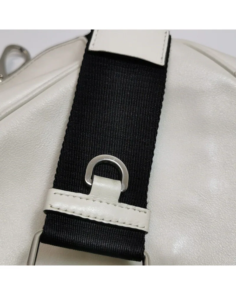 Prada Triangle Bag with Pouch, close up light marks on the strap