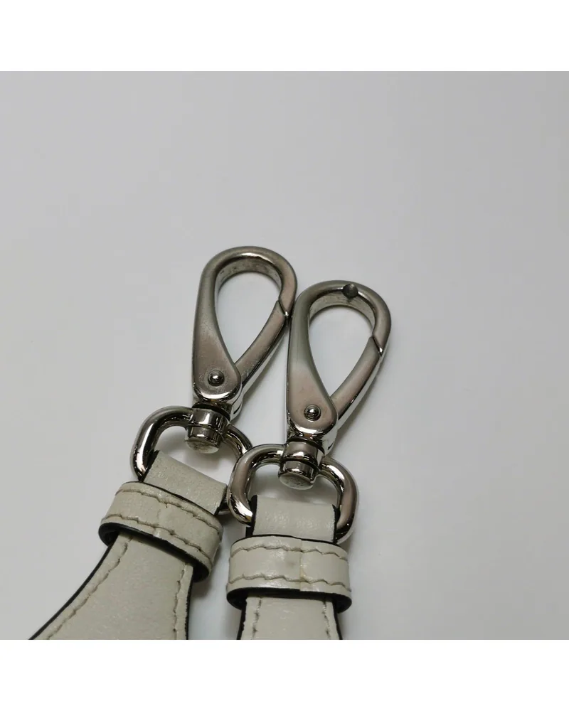 Prada Triangle Bag with Pouch, close up moderate wear on the hardware
