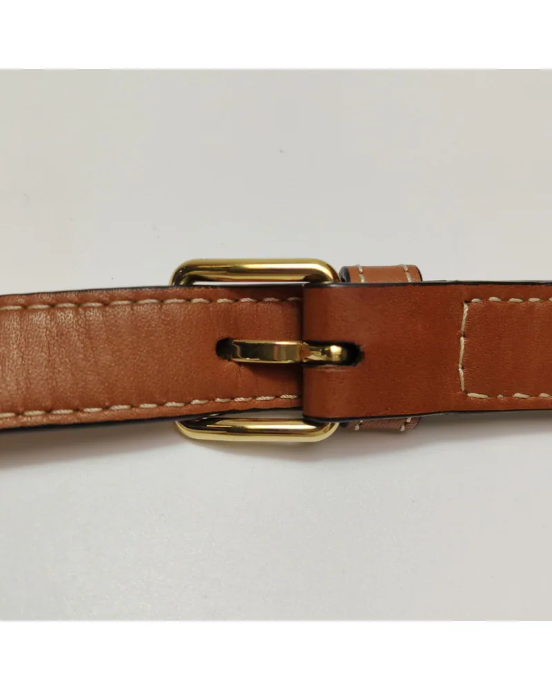 Celine Teen Triomphe, close up light wear on the strap
