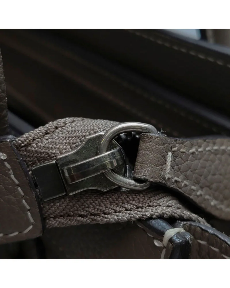 Celine Nano Luggage, close up light wear on the hardware