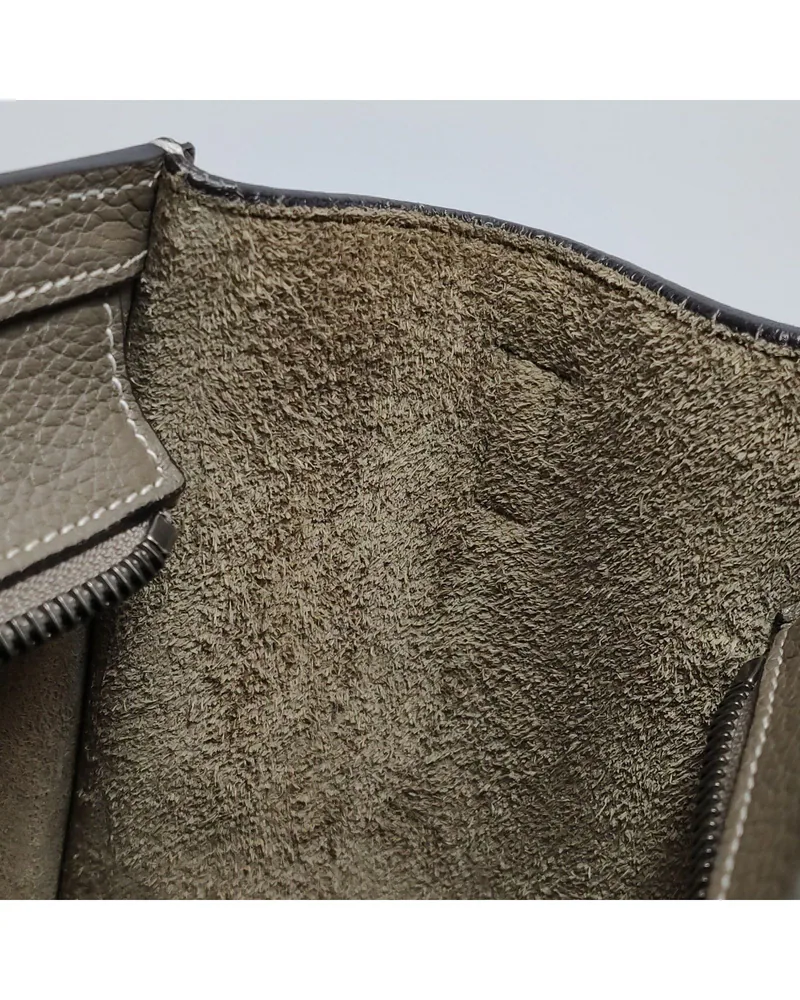 Celine Nano Luggage, close up moderate marks on the lining