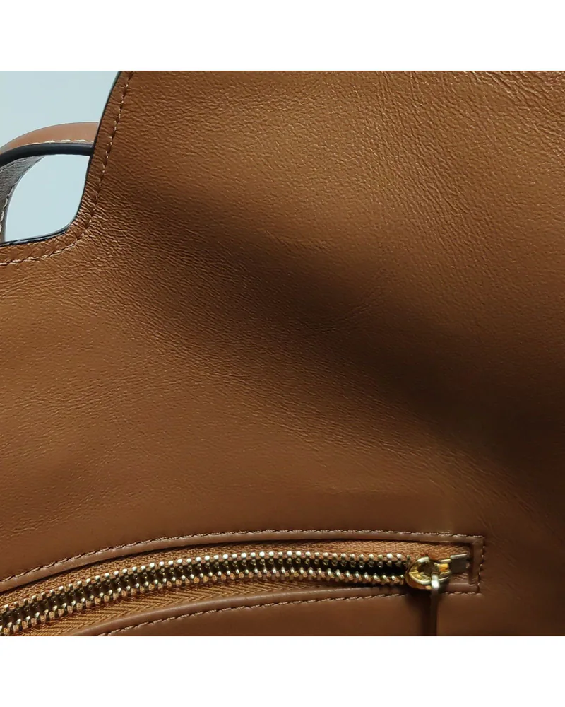 Celine Soft 16 Medium, close up light wear on the lining