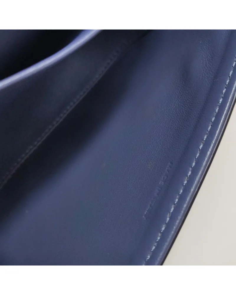 Celine Teen Triomphe, close up light marks on the lining