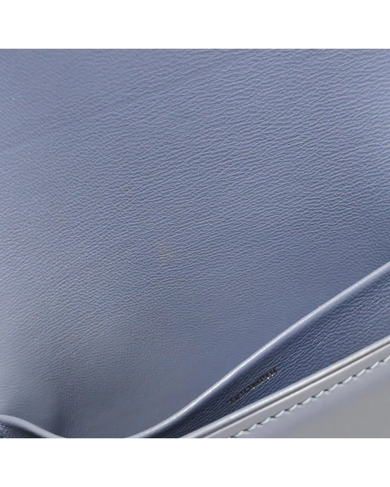 Celine Teen Triomphe, close up light marks on the lining
