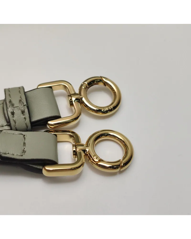 Fendi First Midi, close up light wear on the hardware