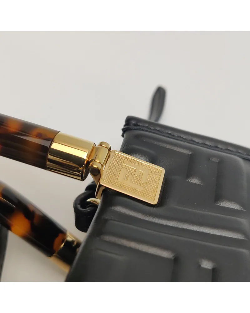 Fendi Sunshine Mini, close up light wear on the hardware