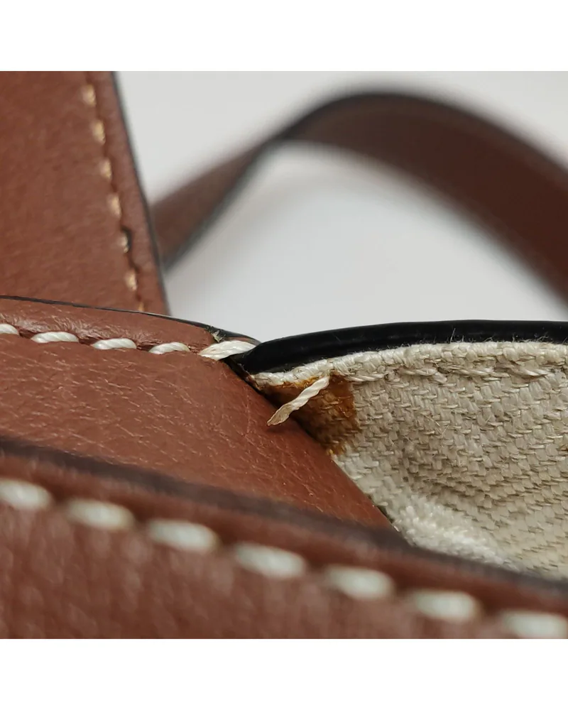 Loewe Hammock Small, close up light marks on the lining
