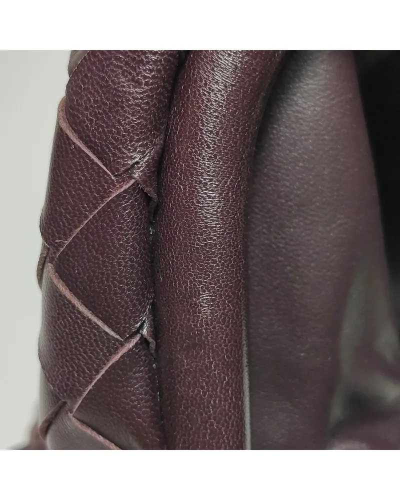 Bottega Veneta The Pouch, close up light wear on the body