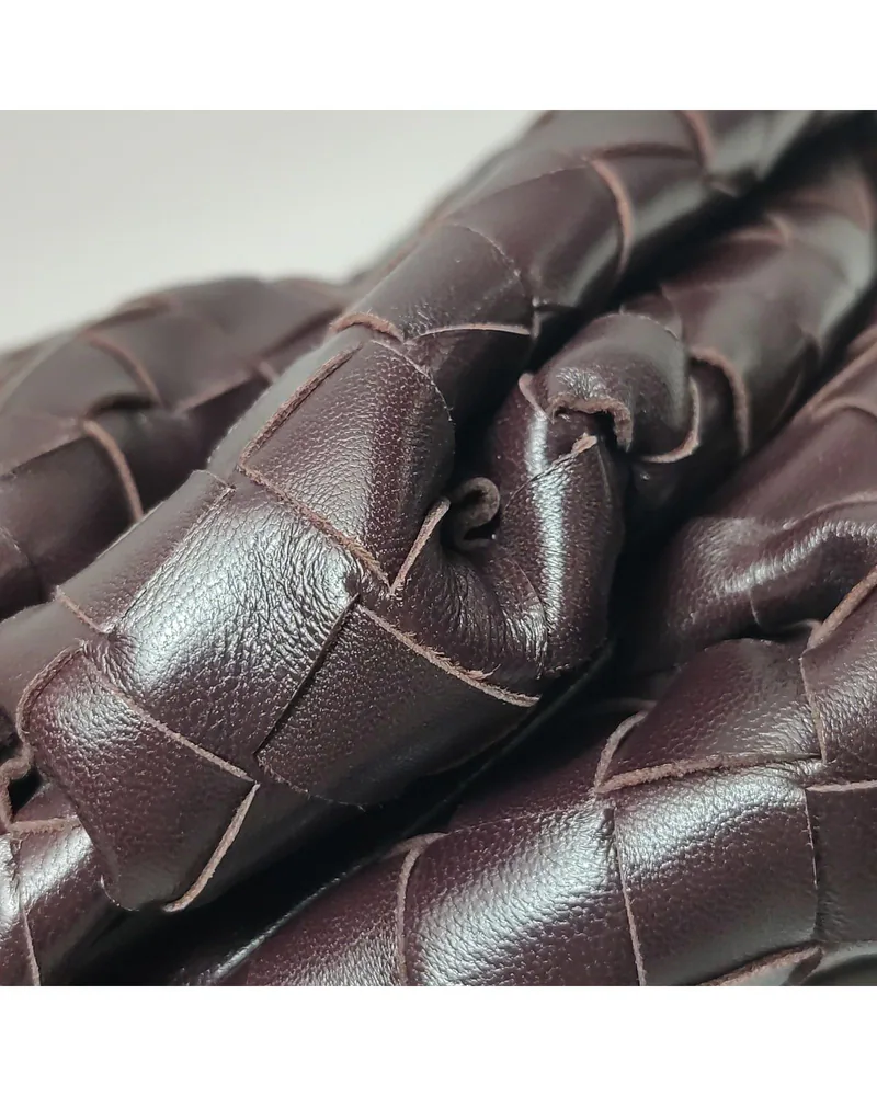 Bottega Veneta The Pouch, close up light wear on the body