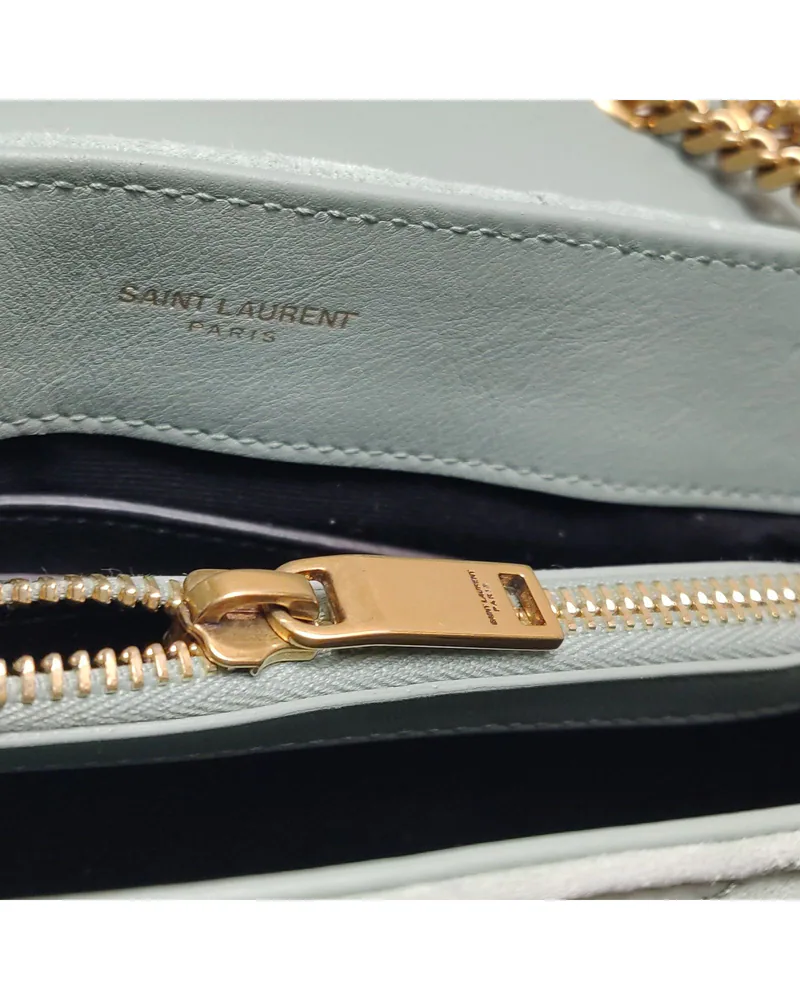 Saint Laurent Loulou Small, close up light wear on the hardware