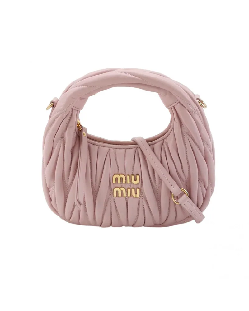 Miu Miu Wander Mini Crossbody, Pink
