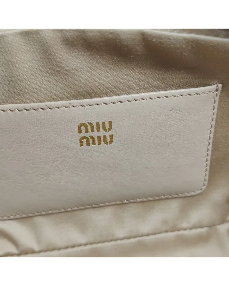 Miu Miu Arcadie Mini, close up light marks on the lining