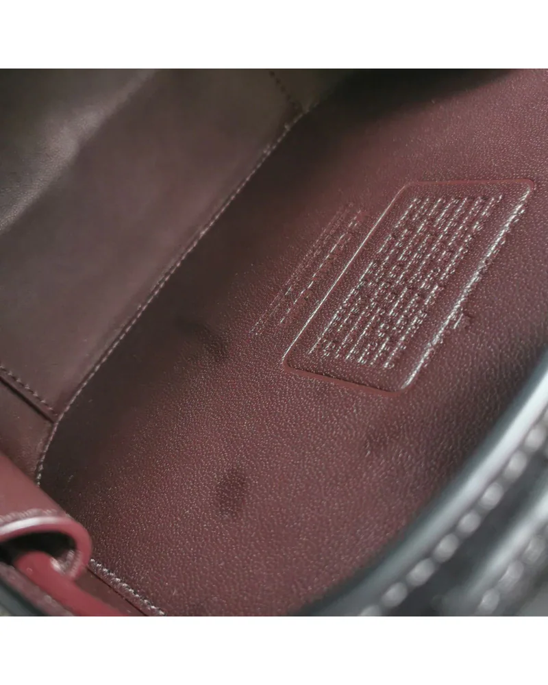 Coach Square Bag 18, Coach x Basquiat, close up light marks on the lining