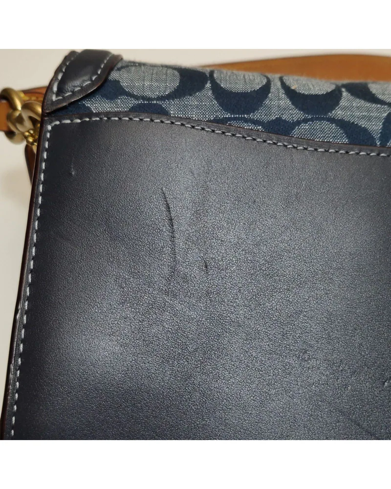 Coach Tabby 26, close up light scratches on the body and the back