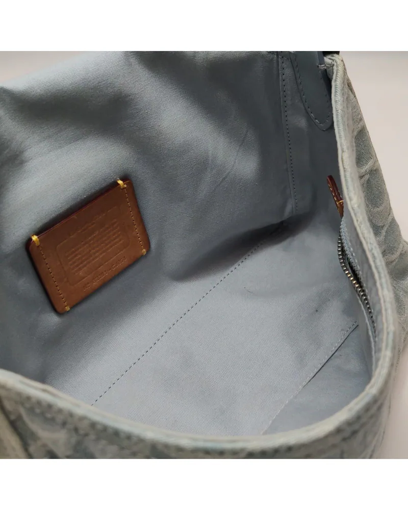 Coach Soft Tabby 26, close up light marks on the lining