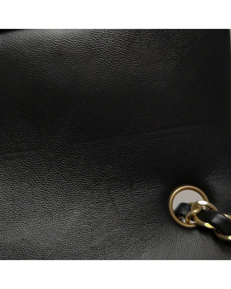 Chanel Classic Flap Large Mini, close up light marks on the lining