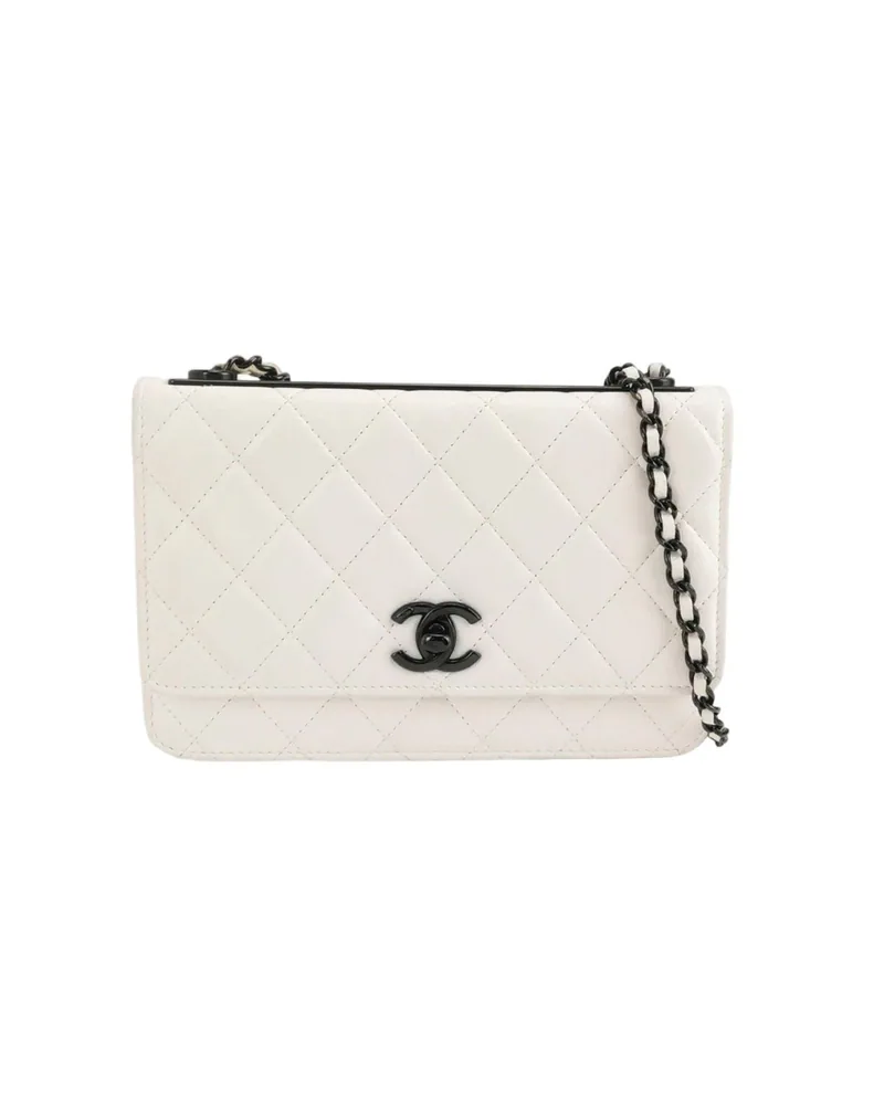Chanel Trendy CC Wallet on Chain, front