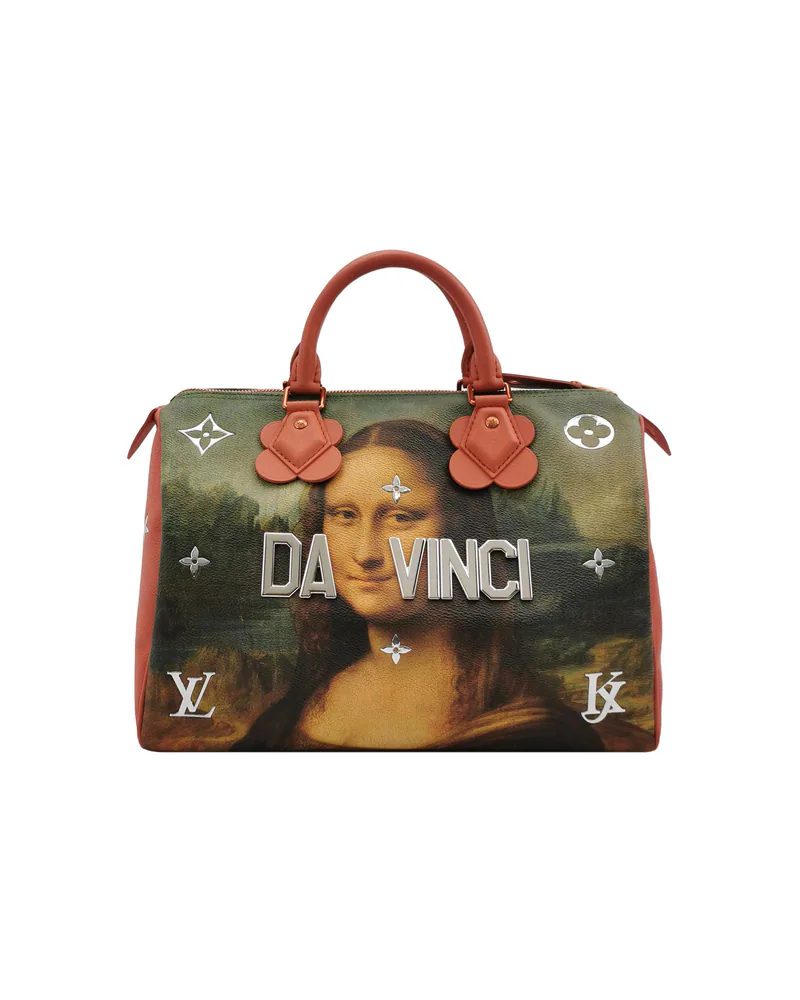 Louis Vuitton Speedy 30, Masters Da Vinci (Mona Lisa), Multicolour