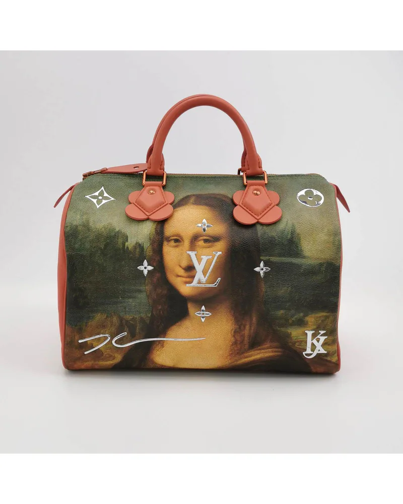 Louis Vuitton Speedy 30, Masters Da Vinci (Mona Lisa), view 5