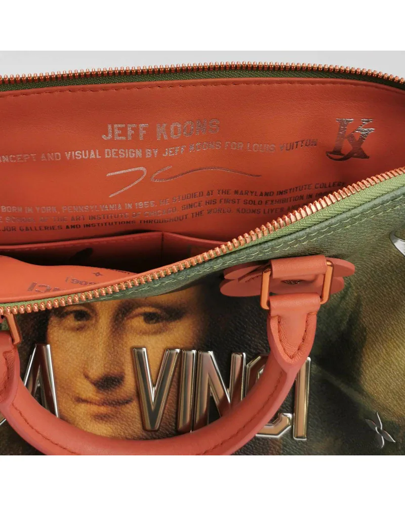 Louis Vuitton Speedy 30, Masters Da Vinci (Mona Lisa), view 8