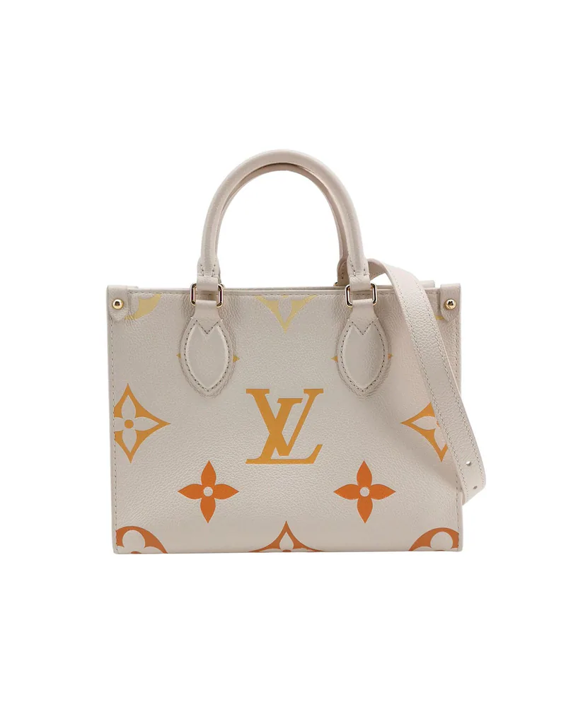 Louis Vuitton OnTheGo PM, Giant Monogram, Beige