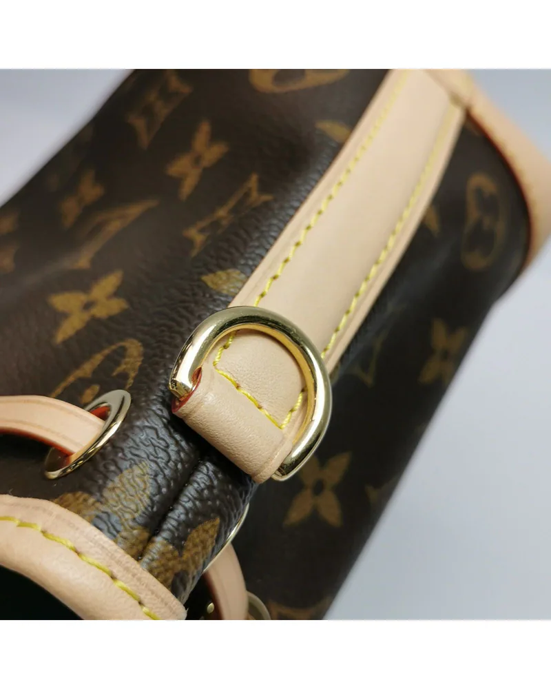 Louis Vuitton Nano Noé, Sun Yitian Collaboration, close up very slight wear on the hardware