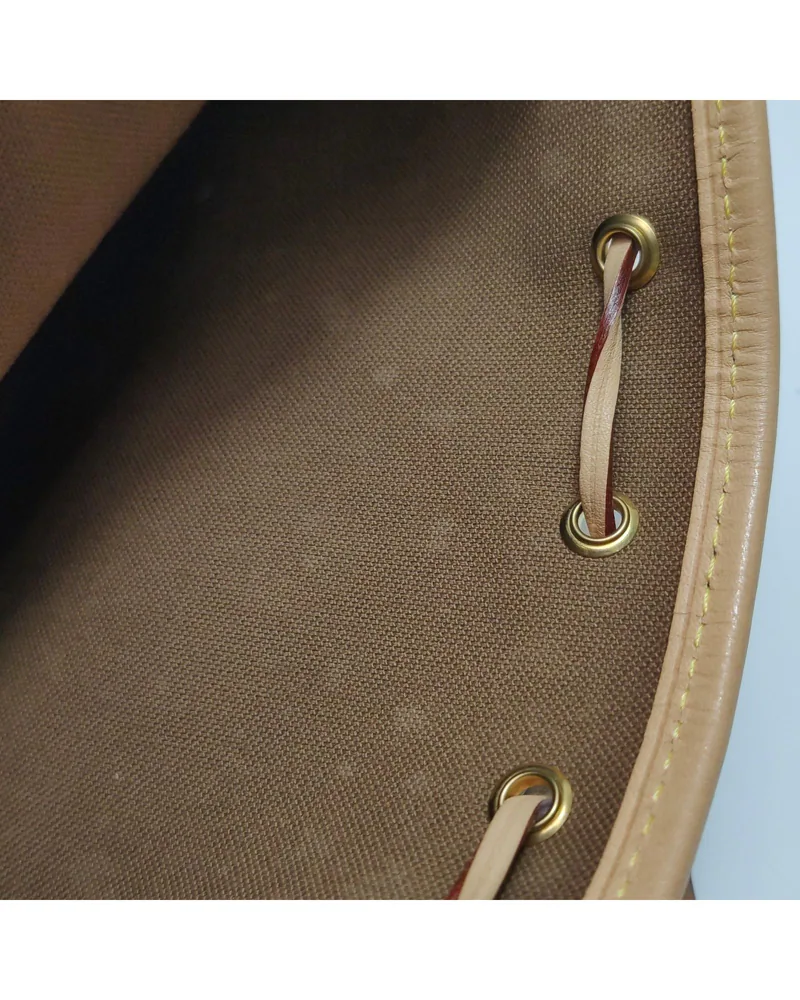 Louis Vuitton Nano Noé, close up light marks on the lining