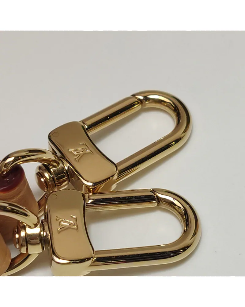 Louis Vuitton Nano Boulogne, close up light wear on the hardware