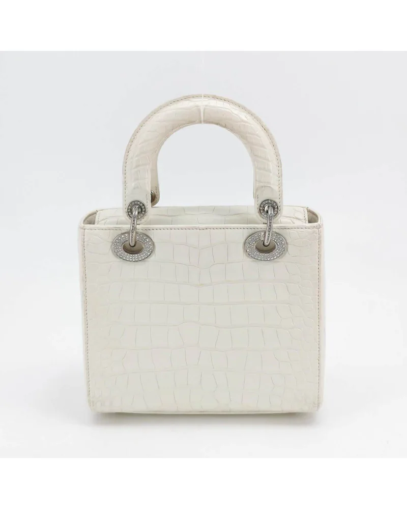Dior Lady Dior Small, Crocodile, view 5