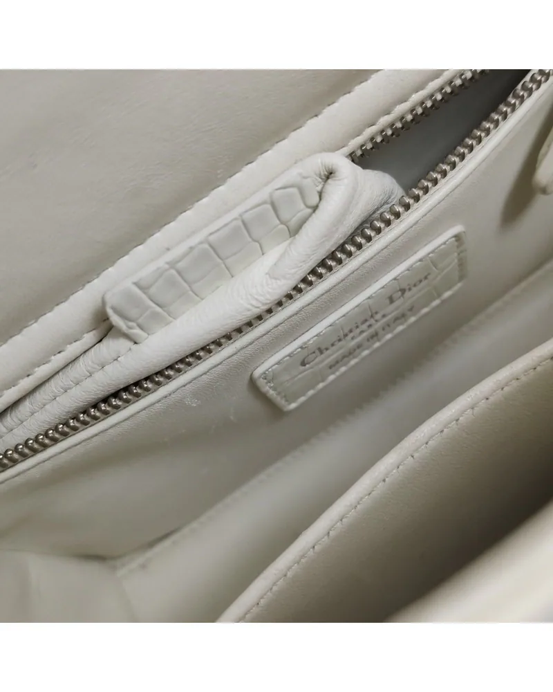 Dior Lady Dior Small, Crocodile, close up light scratches on the lining