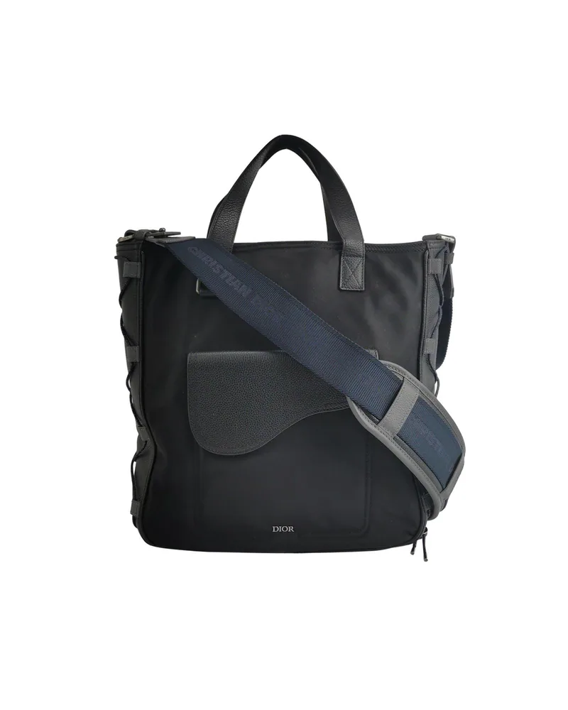 Dior Saddle Bag, Sacai Collaboration, Black