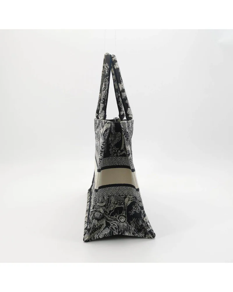 Dior Book Tote Medium, Toile de Jouy, view 4