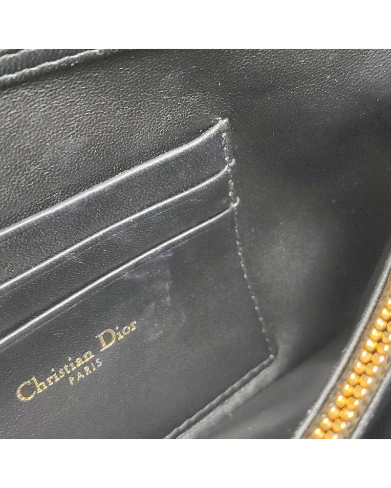 Dior Caro Mini, close up light marks on the lining