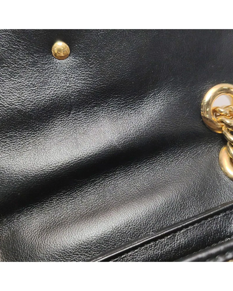 Gucci GG Marmont Mini, close up light wear on the lining
