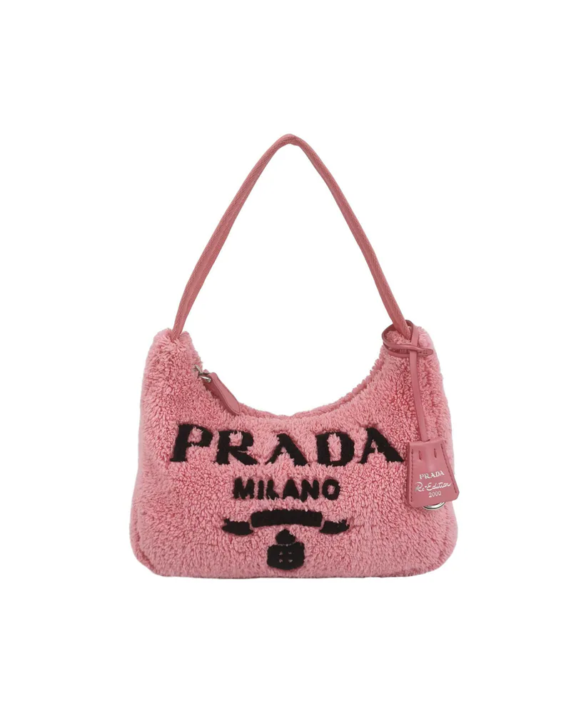 Prada Re-Edition 2000, Shearling, Pink