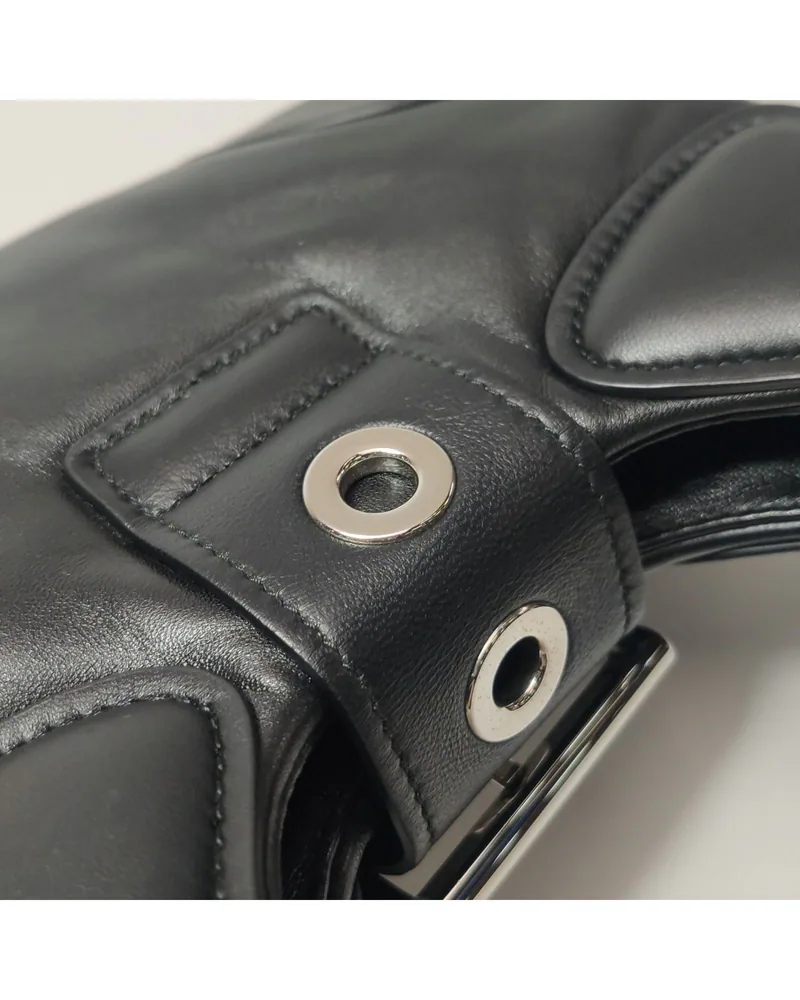 Prada Moon, close up light wear on the hardware